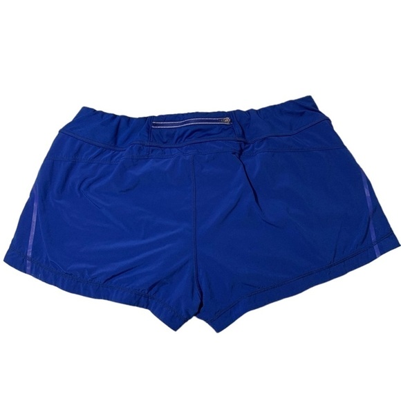 Athleta Womens lined Running Shorts size XL Purple Blue - Picture 10 of 10